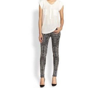 J Brand 620 mid rise kaleidoscope